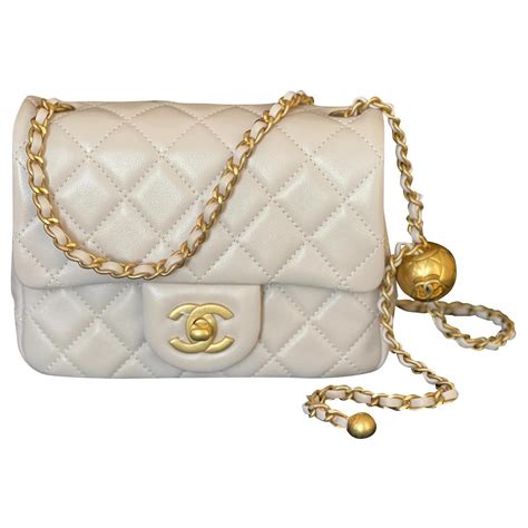 chanel bag with pearl handle|chanel pearl crush bag.